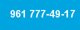 961 777-49-17 961 777-49-17
